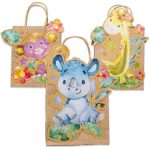 3 Kinderlaternen Wildtiere/Afrika - Set 8