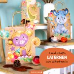 3 Kinderlaternen Wildtiere/Afrika - Set 8 – Bild 2