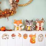 Girlanden - Eichhörnchen und Igel - Set 3 – Bild 3