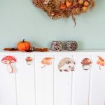 Girlanden - Eichhörnchen und Igel - Set 3 – Bild 4