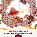 Herbstkranz zum Stecken – Bild 3