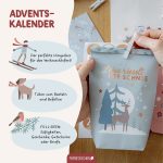 Adventskalender Tüten – Cheerful Christmas – Bild 4