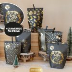 Adventskalender schwarz gold – Bild 5