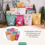Adventskalender Tüten – Weihnachtszauber – Bild 2