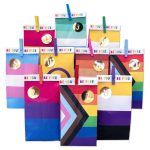 Adventstüten Pride Regenbogenfarben
