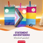 Adventstüten Pride Regenbogenfarben – Bild 4
