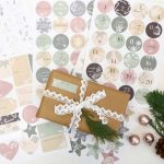 Zahlenaufkleber Set mit Geschenkstickern – Style – Bild 3