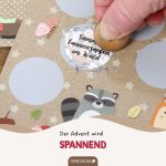 Adventskalender zum Freirubbeln – Weihnachtsaufgaben für Kinder – Bild 3