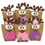 Adventskalender Rentiere - mit rosa Bäuchen