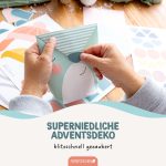 Advents Wintertiere - Tüten mit Standzteilen – Bild 4