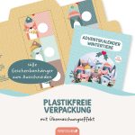 Advents Wintertiere - Tüten mit Standzteilen – Bild 6