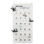 Adventskalender Wandteppich – Ein Lichtlein brennt