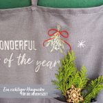 Adventskalender Wandteppich – grey – Bild 6