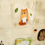 Adventskalender Wandteppich – Waldtiere – Bild 3