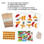 Fuchs Adventskalender zum Basteln – vorgestanzt – Bild 3