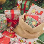 Adventskalender Geschenkpapier rot-grün – Bild 6