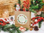 Weihnachtsgeschenktüte XXL Set 2 Weihnachtskränze – Bild 2
