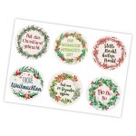 Weihnachtsgeschenktüte XXL Set 2 Weihnachtskränze – Bild 3