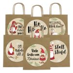 Geschenktüten zum Nikolaus – Wichtel