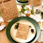 6 goldfolierte Geschenktüten – Holly Jolly – Bild 6