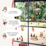 Fensteraufkleber Teeparty Waldtiere – Bild 2