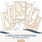 Fensteraufkleber – Winterwonderland – Bild 3