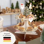 Kuchen Etagere zu Weihnachten – Bild 6