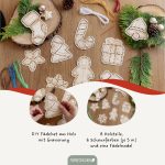 Holzspielset mit Faden Weihnachten – Bild 2