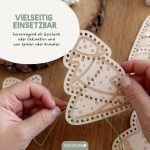 Holzspielset mit Faden Weihnachten – Bild 5