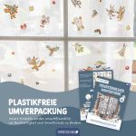 Fensteraufkleber Wintertiere – Bild 4