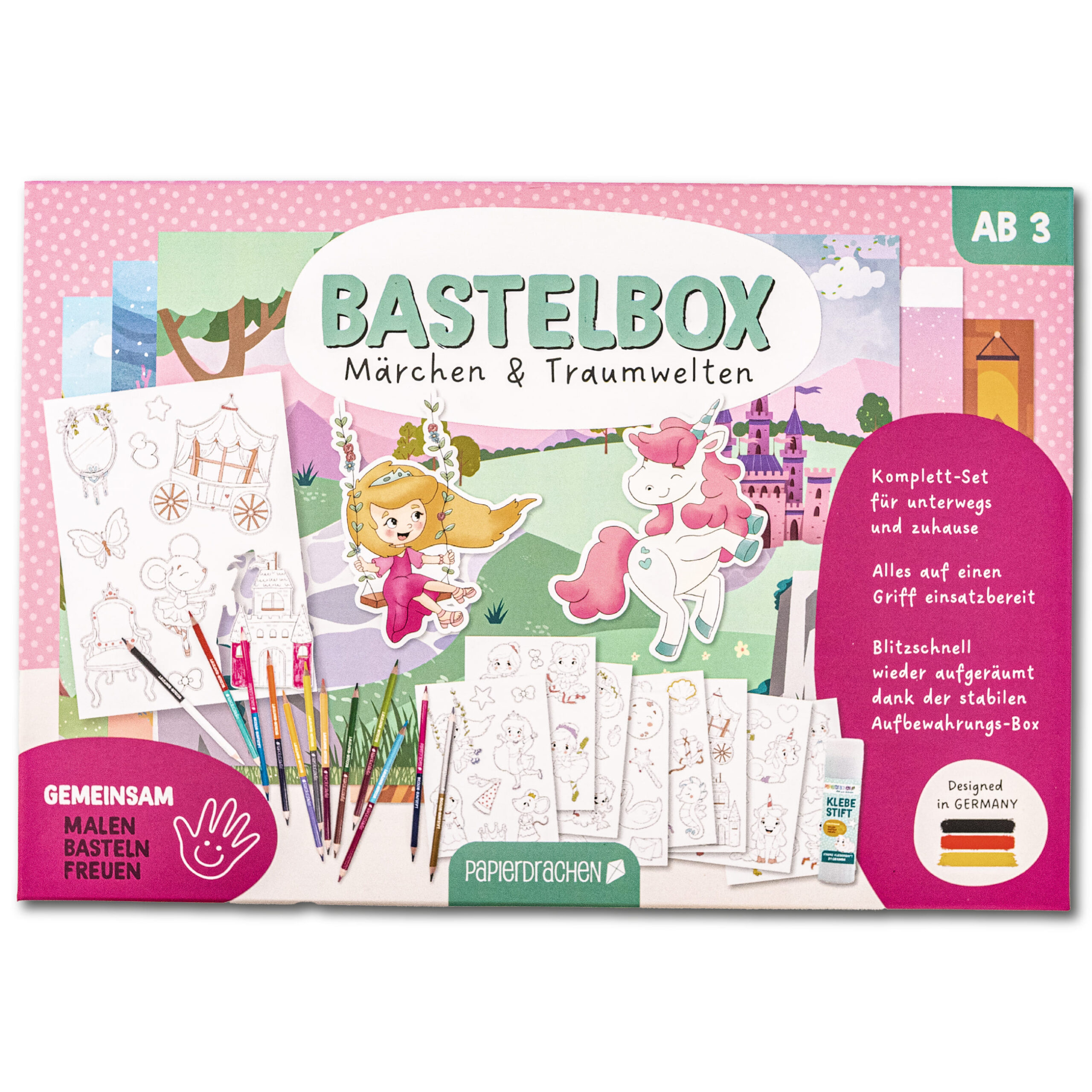 507-002-003_1 Bastelbox - Märchen & Fantasiewelten - Set 3 – Bild 1