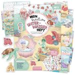 Mein kreatives Unterwasser Heft – Malen, Rätseln, Stickern