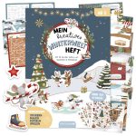 Mein kreatives Winterwelt Heft – Malen, Rätseln, Stickern