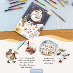 Mein kreatives Winterwelt Heft – Malen, Rätseln, Stickern – Bild 2