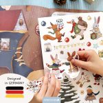 Mein kreatives Winterwelt Heft – Malen, Rätseln, Stickern – Bild 3