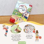 Mein kreatives Fussballwelt Heft – Malen, Rätseln, Stickern – Bild 2