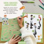 Mein kreatives Fussballwelt Heft – Malen, Rätseln, Stickern – Bild 5