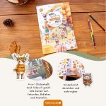 Mein kreatives Herbstwelt Heft – Malen, Rätseln, Stickern – Bild 2