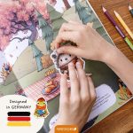 Mein kreatives Herbstwelt Heft – Malen, Rätseln, Stickern – Bild 3