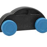 anbacToys Chassis schwarz / Räder blau