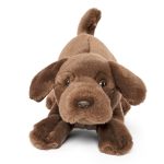 LIVING NATURE Schoko Labrador spielender Welpe