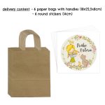 XXL Ostertüten Henkel 7-  braun - packpapier – Bild 4