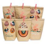 12 Geschenktüten zu Ostern - 14x22 Boho - Set 6