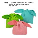 Oster Stoffsäckchen Jute  -  Bunt – Bild 6