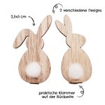 12 Oster Holzklammern – Bild 3