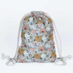 Ostern Rucksack Blumen grün – Bild 2