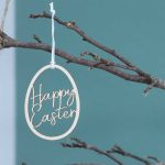 Ostern Cutout Anhänger - Letterings - Set 3 – Bild 2