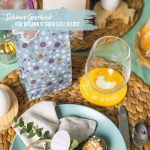 8 Osterglasuntersetzer Filz mit Cutouts pastell - Set 04 – Bild 5