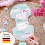 12 Einladungskarten Muschel – Bild 6
