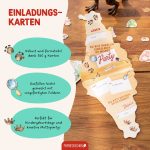 12 Einladungskarten Vulkan – Bild 4